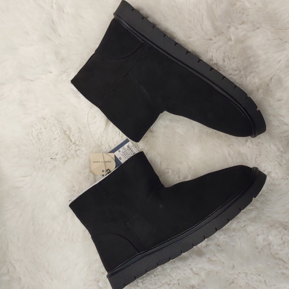 Universal Thread May Boots Memory Foam Black, Size 10